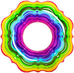 Круг надувной BestWay Rainbow Ribbon 36163 115см
