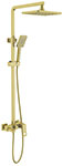 Душевая система Timo Briana (SX-7130/17), золото матовое душевая система встроенная с термостатом timo tetra thermo sx 0199 17sm золото матовое