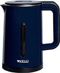 Чайник электрический Kelli KL-1375B, синий
