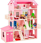 

Кукольный дом Paremo PD 316-01 Барби Нежность (28 предметов мебели 2 лестницы гараж)