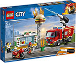 

Конструктор Lego Пожар в бургер-кафе 60214 City Fire