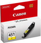 

Картридж Canon CLI-451 Y 6526 B 001 Жёлтый