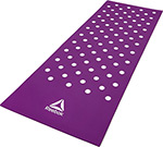 Коврик для йоги и фитнеса Reebok Белые Пятна  7 мм  пурпурный RAMT-12235PL - фото 1