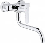 фото Кухонный смеситель grohe eurostyle cosmo настенрый 33982002