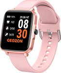 Умные часы Geozon Stayer pink (pink strap) умные часы amazfit bip 3 pro a2171 pink 6972596104827