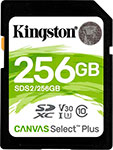 

Карта памяти SD Kingston Canvas Select Plus 256 GB (SDS2/256GB)
