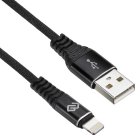 

Кабель Digma LIGHT-2M-BLK USB (m)-Lightning (m) 2м черный