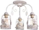 

Люстра потолочная Arte Lamp A5090PL-3WG бело-золотой, Белый/бежевый/золотистый