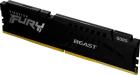 

Оперативная память Kingston DDR5 32GB 5600MHz FURY Beast Black (KF556C40BB-32), Черный