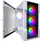 Компьютерный корпус 1STPLAYER TRILOBITE T3-G White (T3-G-WH-4F1-W)