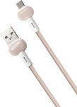 

Дата-кабель Red Line Candy, USB - Type-C, розовый