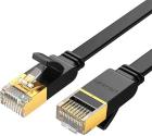 

Кабель Ugreen NW106 Cat 7 U/FTP Lan Cable Flat Design, 5 м, черный (11263)