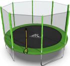 

Батут DFC Trampoline Fitness с сеткой (12FT-TR-LG), Светло-зеленый