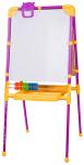 

Мольберт растущий Brauberg BRAUBERG "NIKA KIDS", 53х46 см, для мела/магнитно-маркерный, сиреневый (238050)