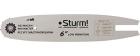 

Пильная шина Sturm! 6'' (SB061114), паз 11 мм, 1/4, 37 зв, для CSC1804
