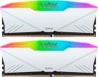 

Оперативная память Apacer DDR4 16Gb (2x8Gb) 3600MHz NOX RGB WHITE (AH4U16G36C25YNWAA-2), Белый