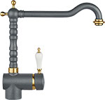 

Кухонный смеситель Kuppersberg KG 2471 GREY METAL/BR (7117)