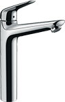 фото Смеситель для ванной комнаты hansgrohe novus 225 мм со сливным гарнитуром 71 123 000