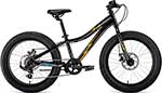 фото Велосипед forward bizon micro 20 черный/желтый rbkw1q307002