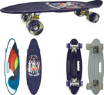 Скейт  Navigator Т14787 пластиковый, рисунок на выбор скейтборд ridex