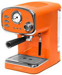 Кофеварка Oursson EM1505/OR (Оранжевый) электровафельница oursson wm0954 or оранжевый