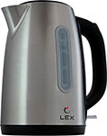 Чайник электрический LEX LX 30017-1 стальной (брашированный) чайник электрический матрёна ma 003 005410 стальной