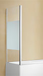 Боковая стенка Aquanet Practic 750x1500, прозрачное стекло (AE10-F-75H150U-CP) боковая стенка для шторки на ванну bas