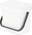 Ведро для мусора Brabantia ''Sort & Go'' белое 3л  209864