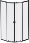 

Душевой уголок AM.PM X-Joy Twin Slide W88G-205-090BT 90x90 профиль черный
