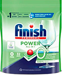 Таблетки для посудомоечных машин FINISH 0 % 32 таблетки бесфосфатные (38643) - фото 1