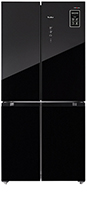 Многокамерный холодильник Tesler RCD-482I BLACK GLASS многокамерный холодильник hiberg rfq 500dx nfgw inverter