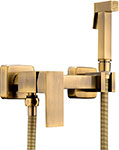Гигиенический душ со смесителем Haiba HB5513-4 бронза гигиенический комплект haiba hb5513 4