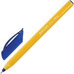 Ручка шариковая Brauberg Extra Glide Orange, синяя, комплект 12 штук, 0,35 мм (880162) ручка шариковая brauberg cell синяя комплект 12 штук ассорти 0 3 мм 880161