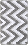 Коврик для ванной Fixsen River 50х80 см, серый (FX-5004K) коврик декоративный полипропилен derby 50х80 см серый