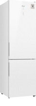 Двухкамерный холодильник Weissgauff WRK 2000 D Full NoFrost Inverter White Glass