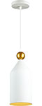 Подвес Odeon Light PENDANT, белый/золотой (4093/1) люстра на штанге lamplandia nexus l1489 6 ламп 18 м² золотой