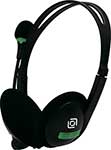 Наушники с микрофоном Oklick HS-M100, черный, 1.8м, накладные (1532004)