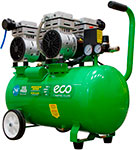 Компрессор Eco AE-50-OF1, 280 л/мин, 8 атм, коаксиальный безмасляный ресивер, 50 л, 220 В, 16 кВт