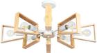 

Люстра потолочная Arte Lamp A8030PL-8WH белый, Белый/дерево