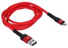 Кабель TFN USB - microUSB, нейлон, 1.2 м, красный (TFNTFN-С-ENV-MIC1MRD)