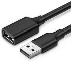 Кабель-удлинитель Ugreen US103 (10315), USB 2.0 A Male to A Female, 1.5 м