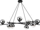 

Люстра подвесная Escada Balance (1119/8S Black), Черный/дымчатый