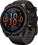 

Смарт-часы Garmin Fenix 8 AMOLED Sapphire, угольно-черный, DLC, черный, 47 мм