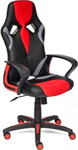 Кресло Tetchair RUNNER (кож/зам/ткань, черный/красный, 36-6/tw 08/tw-12)