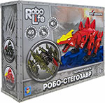 

Сборная модель 1 Toy Robo Life Робо-стегозавр 49 деталей красный