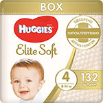 

Подгузники Huggies Элит Софт 4 (8-14кг) 132шт BOX