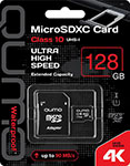Карта памяти QUMO MicroSDXC 128 GB QUMO Class 10 UHS-I - фото 1