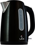 Чайник электрический LEX LX 30017-2 стальной (черный)