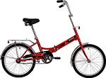 Велосипед Novatrack 20FTG201.RD20 20'' складной  TG20 classic 1.0   красный  139739