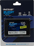 Накопитель SSD Patriot Memory 2.5" Burst Elite 120 Гб SATA III PBE120GS25SSDR